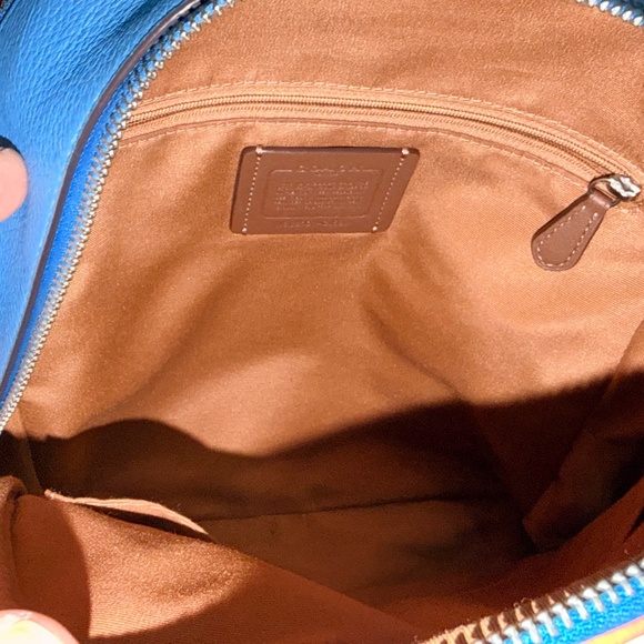 Coach Court Backpack In Colorblock CJ597 Chalk Multi - Picture 11 of 11